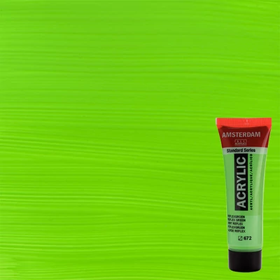 Talens Amsterdam akrilfesték, 20 ml - 672, reflex green