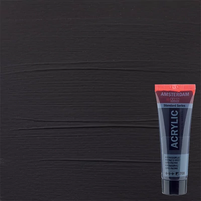 Talens Amsterdam akrilfesték, 20 ml - 708, Payne's grey