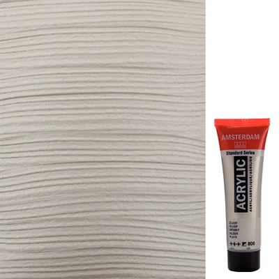 Talens Amsterdam akrilfesték, 20 ml - 800, silver