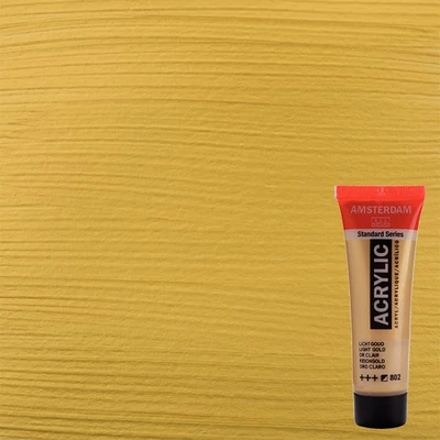 Talens Amsterdam akrilfesték, 20 ml - 802, light gold