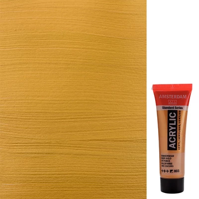 Talens Amsterdam akrilfesték, 20 ml - 803, deep gold