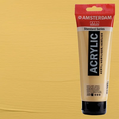 Talens Amsterdam akrilfesték, 250 ml - 223, naples yellow deep