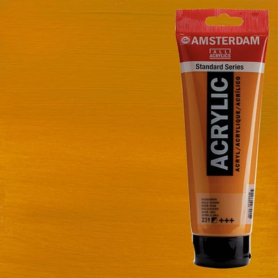 Talens Amsterdam akrilfesték, 250 ml - 231, gold ochre