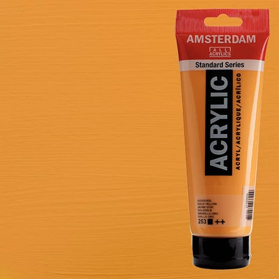Talens Amsterdam akrilfesték, 250 ml - 253, gold yellow