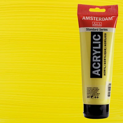 Talens Amsterdam akrilfesték, 250 ml - 267, azo yellow lemon