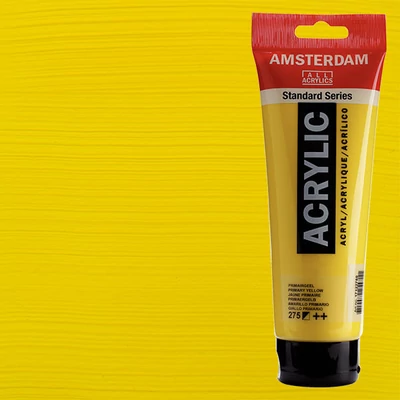 Talens Amsterdam akrilfesték, 250 ml - 275, primary yellow