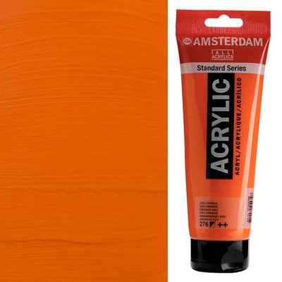 Talens Amsterdam akrilfesték, 250 ml - 276, azo orange