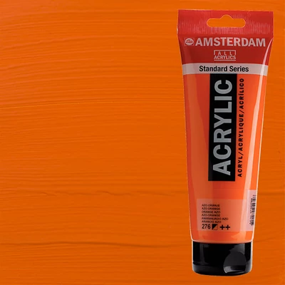 Talens Amsterdam akrilfesték, 250 ml - 276, azo orange