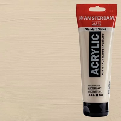 Talens Amsterdam akrilfesték, 250 ml - 289, titanium buff light