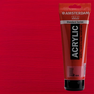 Talens Amsterdam akrilfesték, 250 ml - 318, carmine