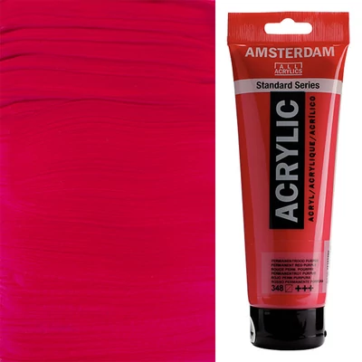 Talens Amsterdam akrilfesték, 250 ml - 348, permanent red purple