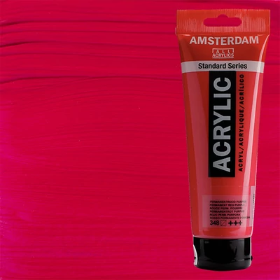 Talens Amsterdam akrilfesték, 250 ml - 348, permanent red purple