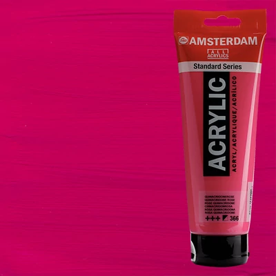 Talens Amsterdam akrilfesték, 250 ml - 366, quinacridone rose