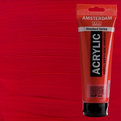 Talens Amsterdam akrilfesték, 250 ml - 399, naphthol red deep