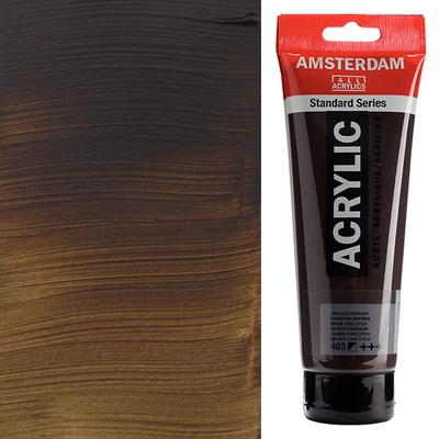Talens Amsterdam akrilfesték, 250 ml - 403, vandyke brown