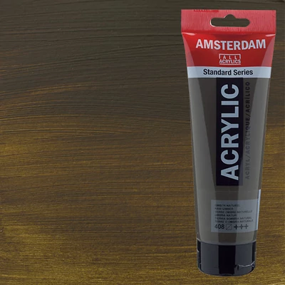 Talens Amsterdam akrilfesték, 250 ml - 408, raw umber