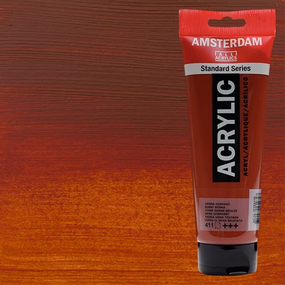 Talens Amsterdam akrilfesték, 250 ml - 411, burnt sienna