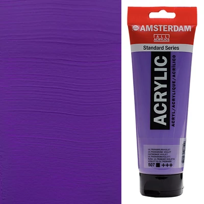Talens Amsterdam akrilfesték, 250 ml - 507, ultramarine violet