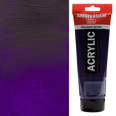 Talens Amsterdam akrilfesték, 250 ml - 568, permanent blue violet