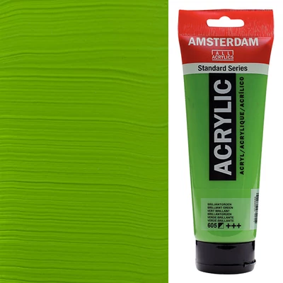 Talens Amsterdam akrilfesték, 250 ml - 605, brilliant green