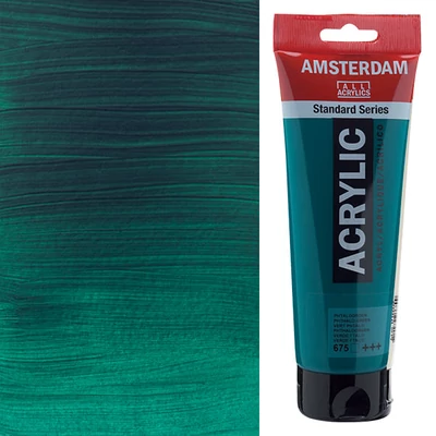 Talens Amsterdam akrilfesték, 250 ml - 675, phthalo green