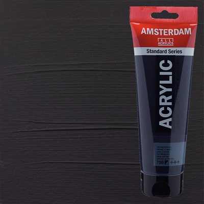 Talens Amsterdam akrilfesték, 250 ml - 708, Payne's grey