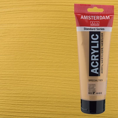 Talens Amsterdam akrilfesték, 250 ml - 802, light gold