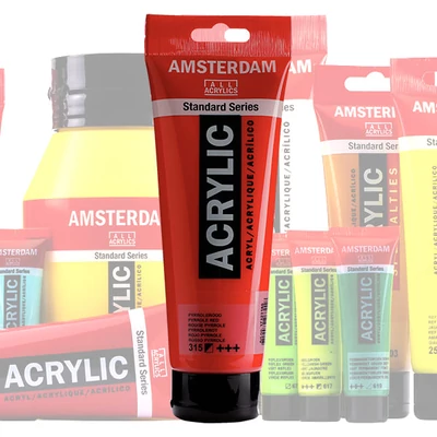 Talens Amsterdam akrilfesték, 250 ml - különféle színekben