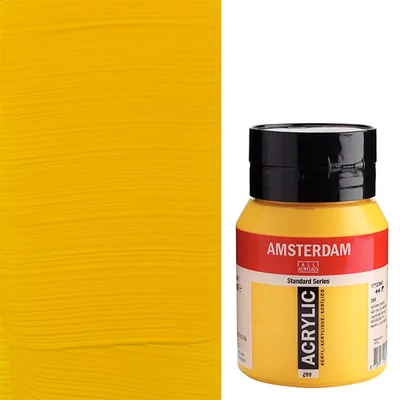 Talens Amsterdam akrilfesték, 500 ml - 269, azo yellow medium