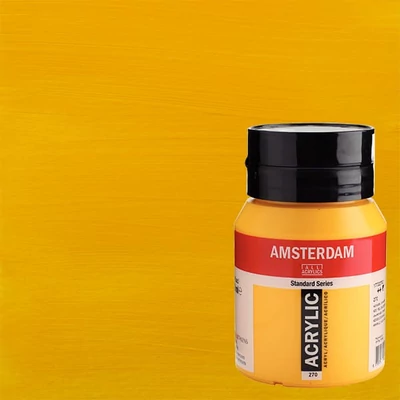 Talens Amsterdam akrilfesték, 500 ml - 270, azo yellow deep
