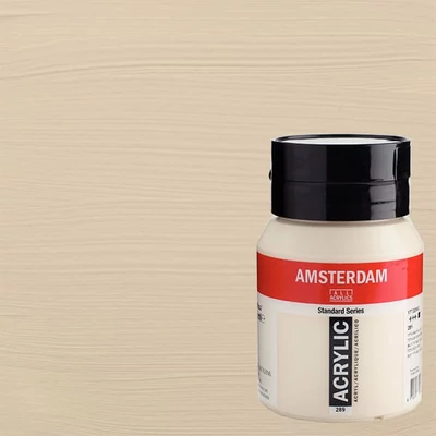 Talens Amsterdam akrilfesték, 500 ml - 289, titanium buff light