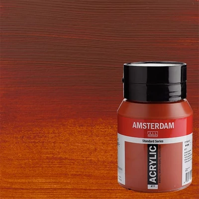 Talens Amsterdam akrilfesték, 500 ml - 411, burnt sienna
