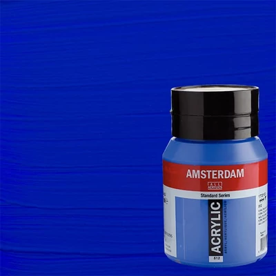 Talens Amsterdam akrilfesték, 500 ml - 512, cobalt blue (ultramarine)