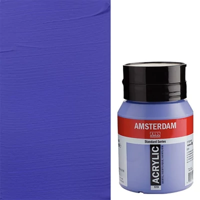 Talens Amsterdam akrilfesték, 500 ml - 519, ultramarine violet light