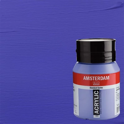Talens Amsterdam akrilfesték, 500 ml - 519, ultramarine violet light