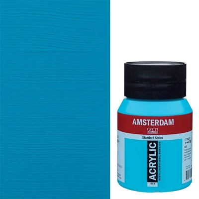 Talens Amsterdam akrilfesték, 500 ml - 522, turquoise blue