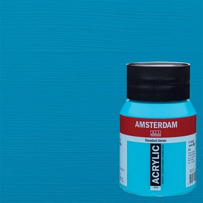 Talens Amsterdam akrilfesték, 500 ml - 522, turquoise blue