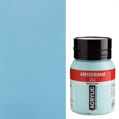 Talens Amsterdam akrilfesték, 500 ml - 551, sky blue light