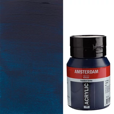 Talens Amsterdam akrilfesték, 500 ml - 566, prussian blue (phthalo)