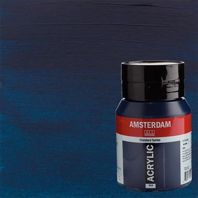 Talens Amsterdam akrilfesték, 500 ml - 566, prussian blue (phthalo)
