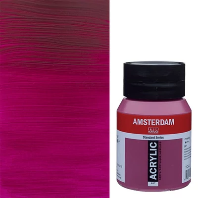 Talens Amsterdam akrilfesték, 500 ml - 567, permanent red violet