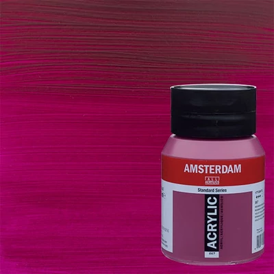 Talens Amsterdam akrilfesték, 500 ml - 567, permanent red violet