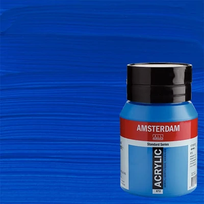Talens Amsterdam akrilfesték, 500 ml - 572, primary cyan