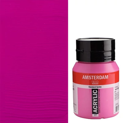 Talens Amsterdam akrilfesték, 500 ml - 577, permanent red violet light