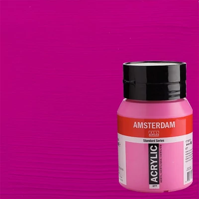 Talens Amsterdam akrilfesték, 500 ml - 577, permanent red violet light