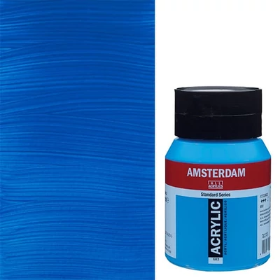 Talens Amsterdam akrilfesték, 500 ml - 582, manganese blue phthalo