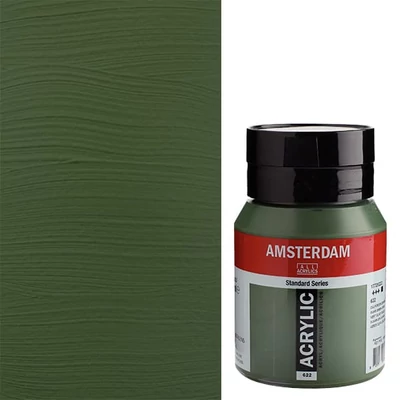 Talens Amsterdam akrilfesték, 500 ml - 622, olive green deep
