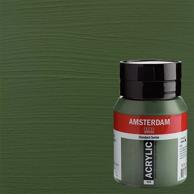 Talens Amsterdam akrilfesték, 500 ml - 622, olive green deep