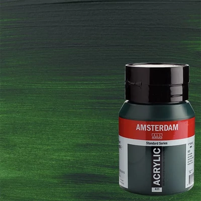 Talens Amsterdam akrilfesték, 500 ml - 623, sap green