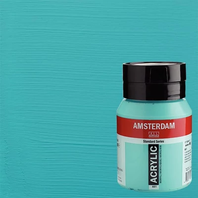 Talens Amsterdam akrilfesték, 500 ml - 661, turquoise green